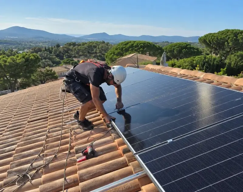 Installateur panneaux solaires Villefloure — pose photovoltaïque sur toiture